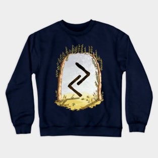 rune jera - magical symbol Crewneck Sweatshirt